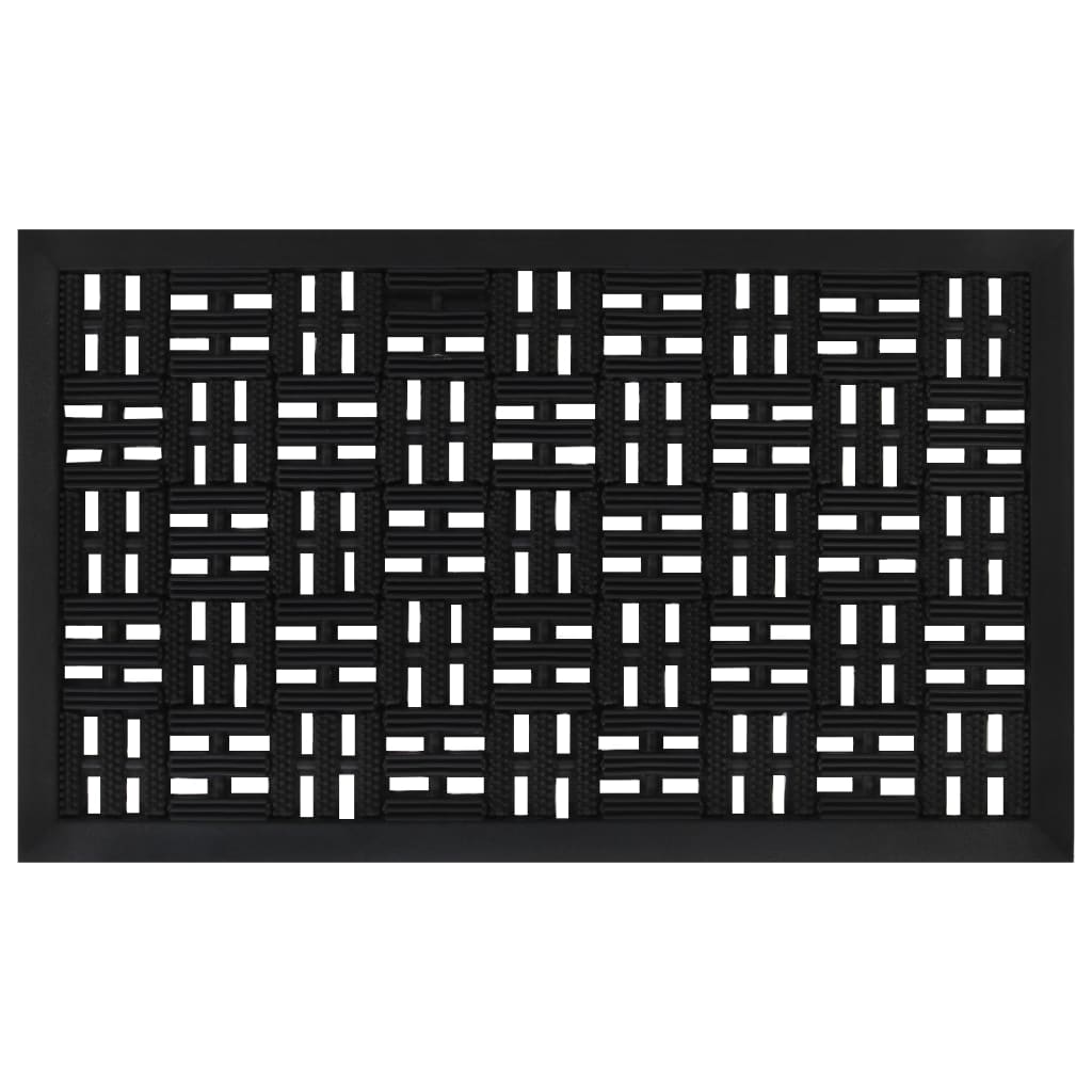 Door Mat Rectangular 45X75 Cm Rubber